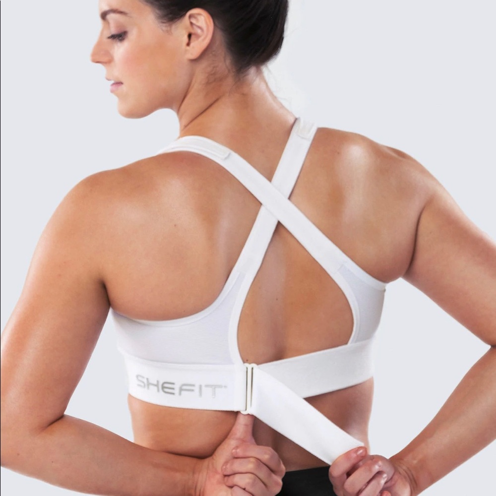 White Shefit Ultimate Sports Bra